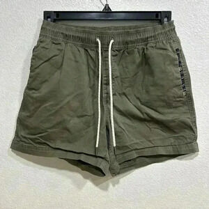 Wowie Shorts Womens Small Brown Aztec Drawstring Beach Casual 5" Inseam. small